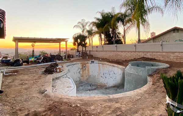 Professional Pool Construction in California