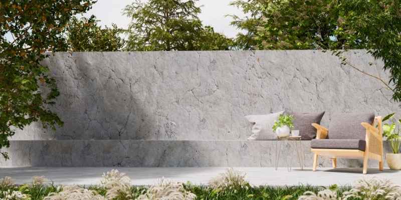 is concrete a hardscape material